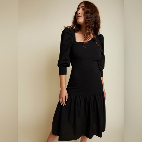 red off the shoulder dress long sleeve Red Off Shoulder Ruched Long Sleeve Maternity Midi Dress